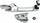 for Honda Accord Exterior Door Handle Front, Passenger Side Chrome (2008-2012) | with Key Hole| Trim:All Submodels