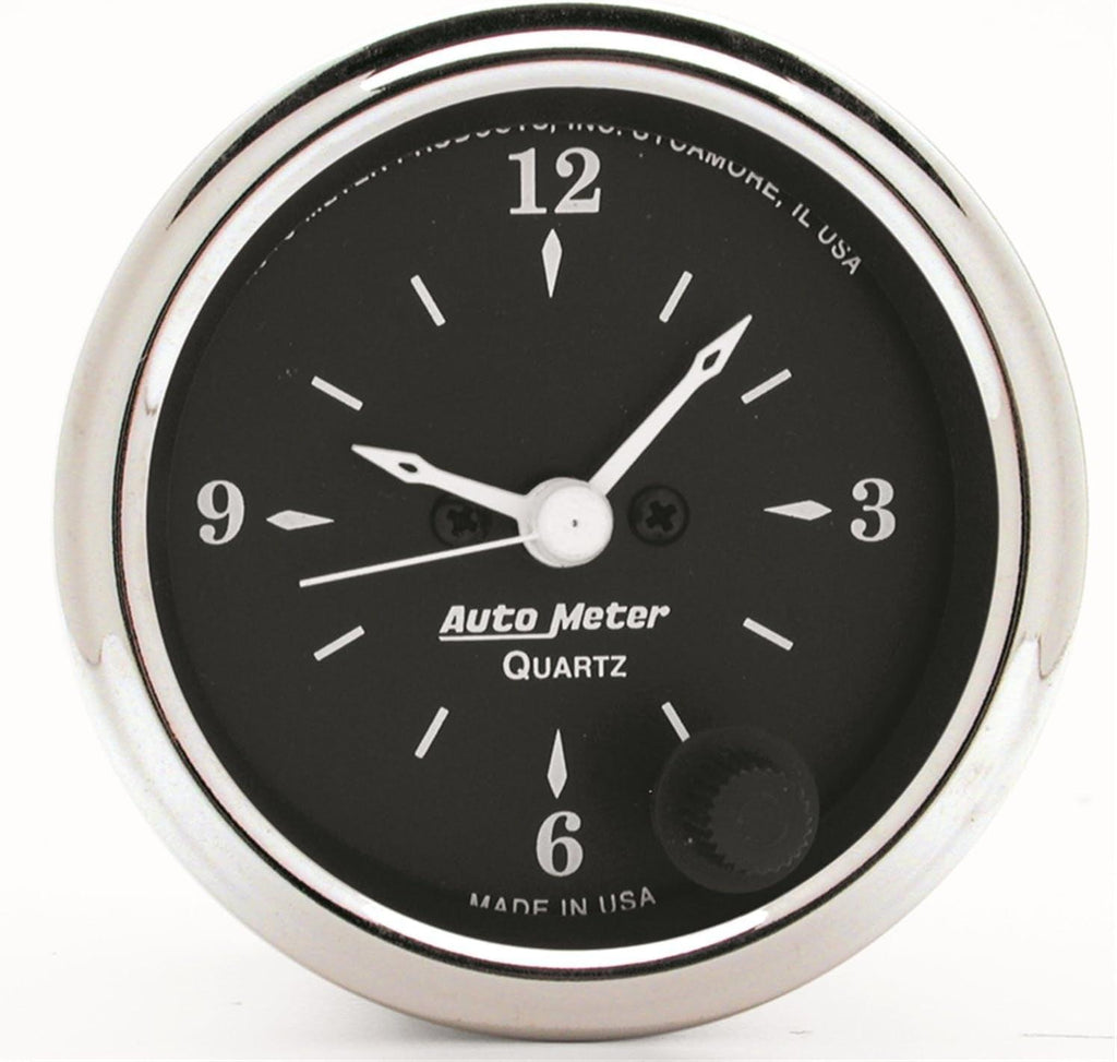 1785 Old TYME Black Clock, 2.3125 In.