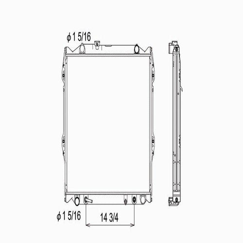 TYC 1998 Radiator Compatible with 1996-2002 Toyota 4 Runner