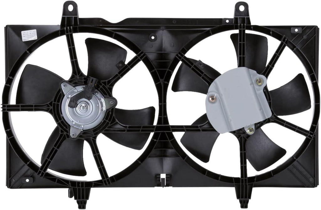 620420 Cooling Fan Assembly Compatible with 2002-2006 Nissan Altima , Black