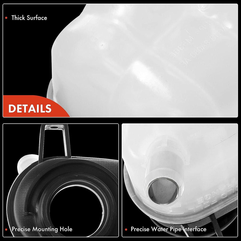 A-Premium Engine Coolant Overflow Recovery Reservoir Tank [With Cap] Compatible with Ford Explorer 11-18, Taurus 08-18 & Lincoln MKS 09-16 & Mercury 08-09 [3.5L], Replace# 8G1Z8A080A, AG1Z8A080A