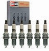 6 Pc Champion Double Platinum Spark Plugs Compatible with Honda Odyssey 3.5L V6 2005-2010