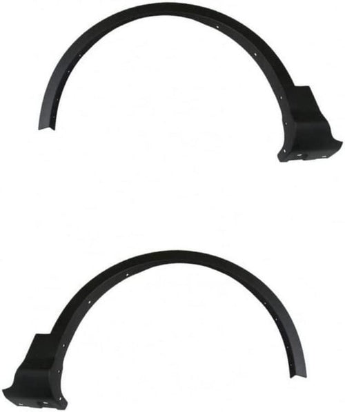 For Ford Escape 2017 2018 2019 Wheel Arch Trim Driver and Passenger Side | Pair | Front | Textured Black | Replacement for FO1290141 | CJ5Z16268AD