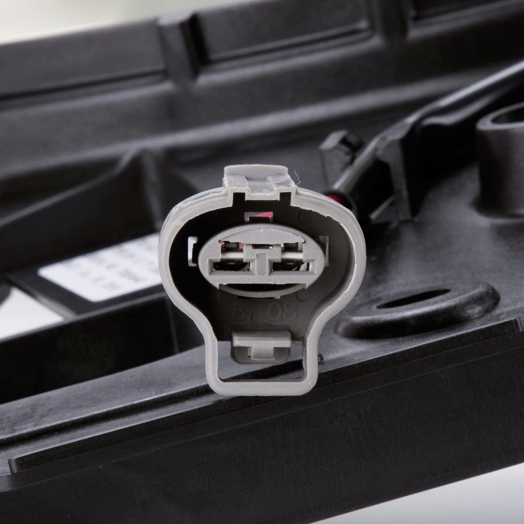 622130 Cooling Fan Assembly Compatible with 2009-2013 Toyota Corolla Black