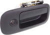 For Chevy Express 2500 Exterior Door Handle Rear Passenger Side - Side Hinged Door Textured Black 2010-2017 | with Key Hole | Trim: Base/Ls/Lt | GM1521152 | 23473841