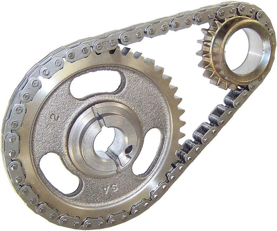 DNJ TK4112 Timing Chain Kit for 1965-1987/ Ford, Mercury/Bronco, Caliente, Colony Park, Comet, Commuter, Cougar, Country Sedan, Country Squire, Custom, Custom 500, Cyclone/ 4.7L, 5.8L OHV,U/K V8