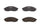 Brembo Front Disc Brake Pad Set for Frontier, Xterra (P56049N)
