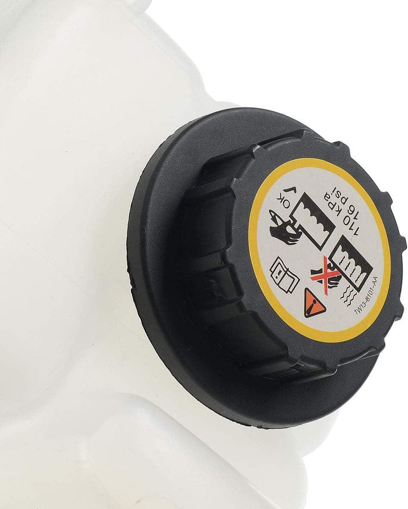 A-Premium Engine Coolant Overflow Recovery Reservoir Tank [W/Cap & Tubing] Compatible with Lincoln LS 2000-2006, Ford Thunderbird 2002-2005, 3.0L 3.9L, Replace # 5W4Z8A080AA