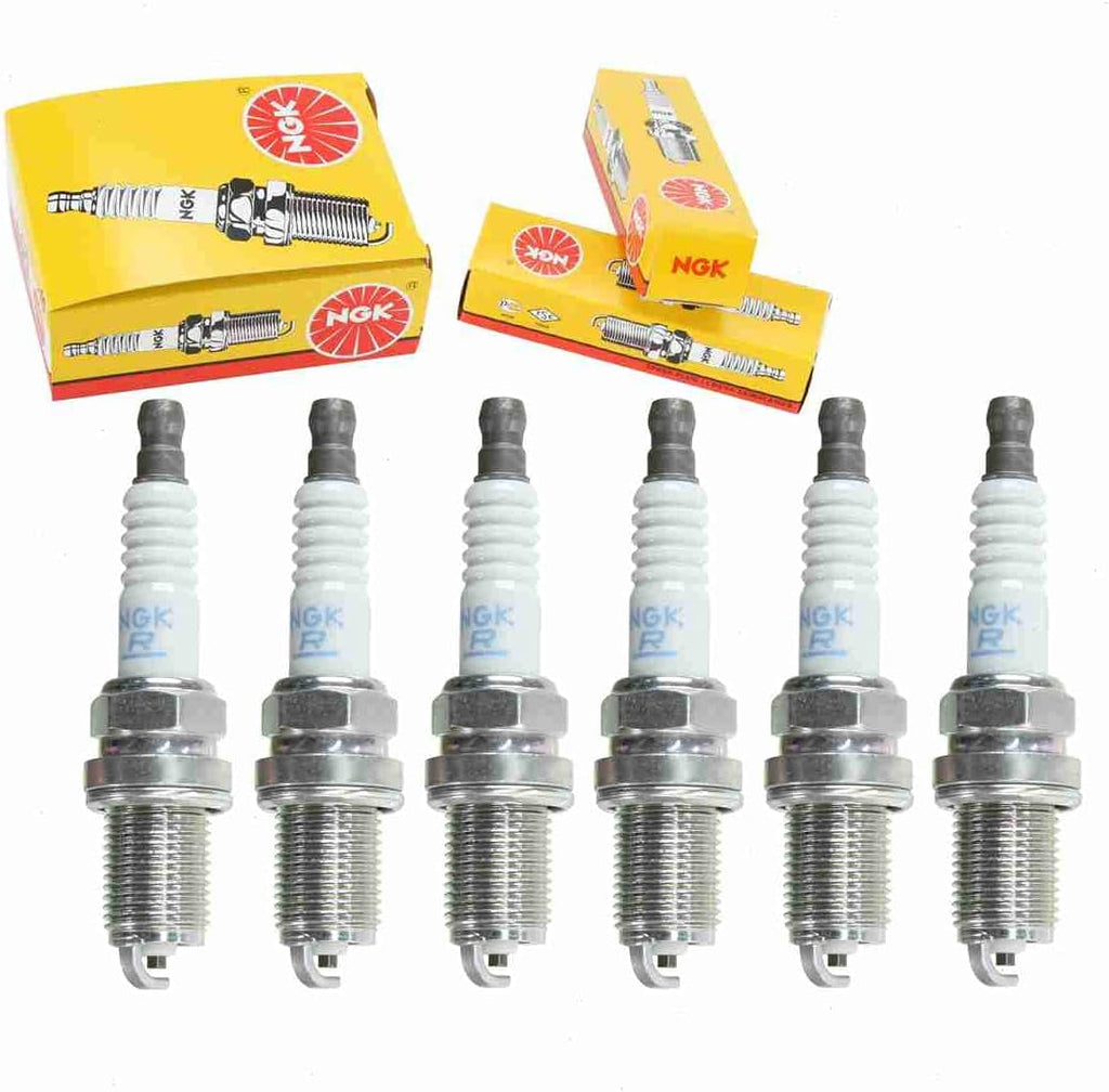 6 Pc NGK Standard Spark Plugs Compatible with Suzuki Grand Vitara 2.5L 2.7L V6 2000-2005