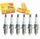 6 Pc NGK Standard Spark Plugs Compatible with Suzuki Grand Vitara 2.5L 2.7L V6 2000-2005
