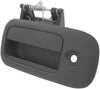 for Chevy Express 2500 Exterior Door Handle Rear Driver Side - Side Sliding Door Textured Black 1996-2002 | with Key Hole| Trim: Base/Ls