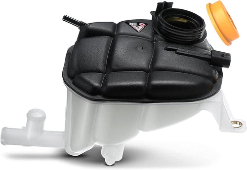 A-Premium Engine Coolant Overflow Recovery Reservoir Tank [With Cap & Sensor] Compatible with Mercedes-Benz W164 GL ML SLS Class, GL320, GL350, GL450, ML350, SLS AMG, Replace for # 603-256, 1645000049