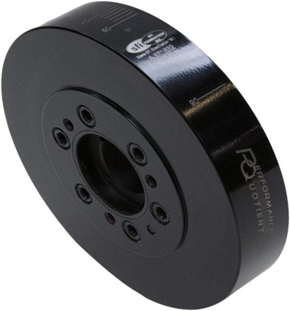 2545401 Fluidgel Black 8.00" OD External Balance Damper for Chevy 454 1970-90
