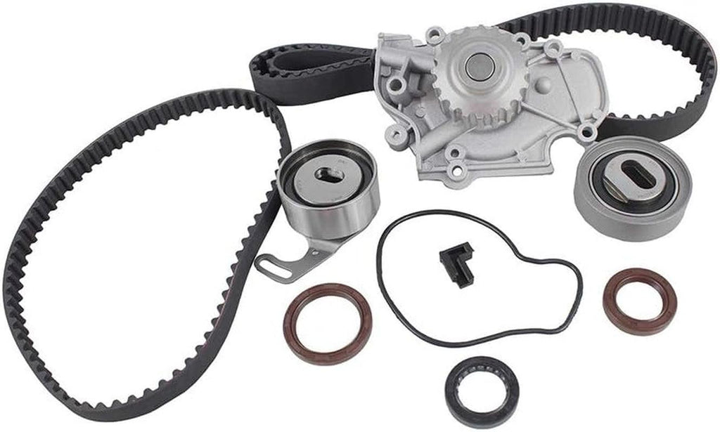 DNJ TBK219WP Timing Belt Kit with Water Pump for 1990-1997 / Honda, Isuzu/Accord, Oasis, Odyssey, Prelude / 2.2L / SOHC / L4 / 16V / 2156Cc / F22A1, F22A4, F22A6, F22B2, F22B6