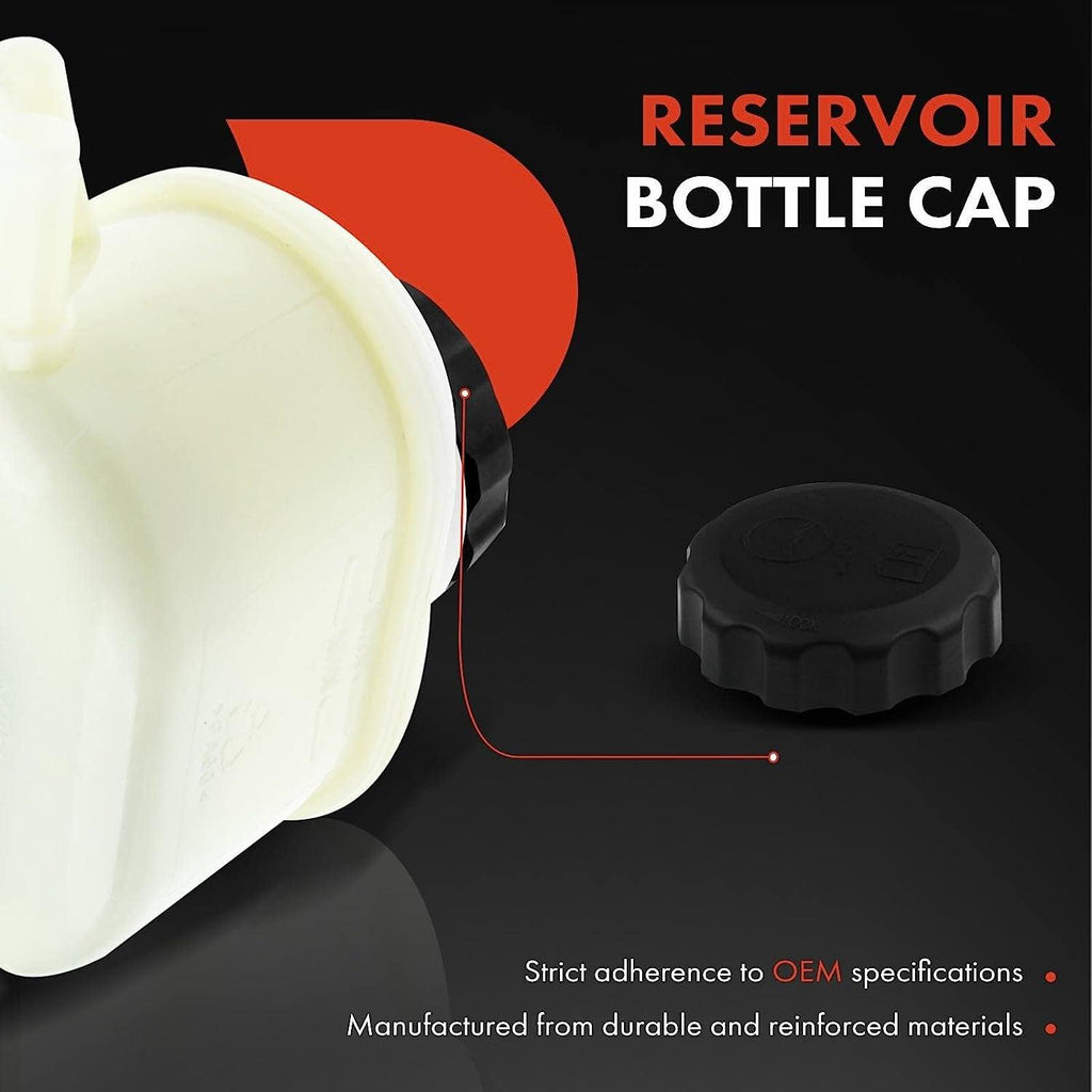 A-Premium Engine Coolant Overflow Recovery Reservoir Tank [W/Cap] Compatible with Chevrolet Optra 2004-2010, Suzuki Forenza 2004-2008, 2.0L, Replace # 96451797