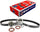 DNJ TBK122 Timing Belt Kit for 1996-2011 / Hyundai, Kia/Accent, Rio, Rio5 / 1.5L, 1.6L / DOHC / L4 / 16V / 1495Cc, 1599Cc, 1600Cc / VIN C, VIN N