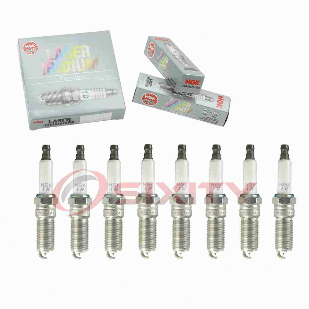 8 Pcs NGK 97177 Laser Iridium Spark Plug for LTR6CI-8 97177 - Engine Kit Set Jq