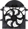 621220 Cooling Fan Assembly Compatible with 2005-2008 Jeep Grand Cherokee , Black