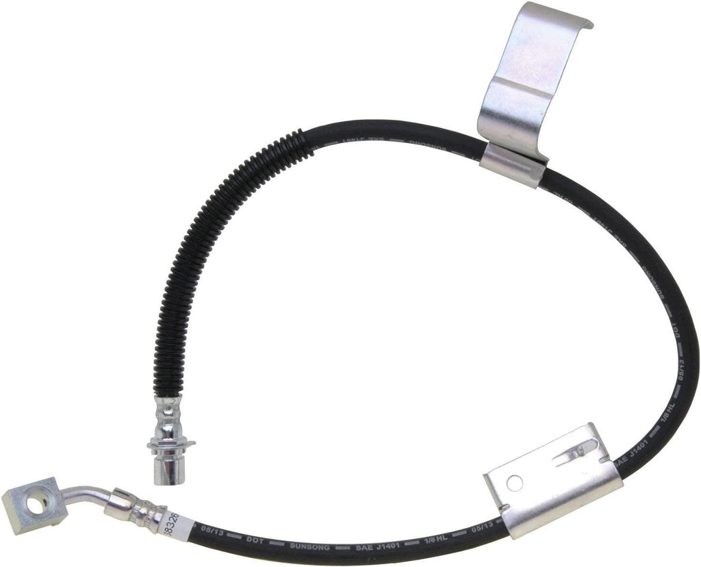 Professional 18J4893 Front Passenger Side Hydraulic Brake Hose