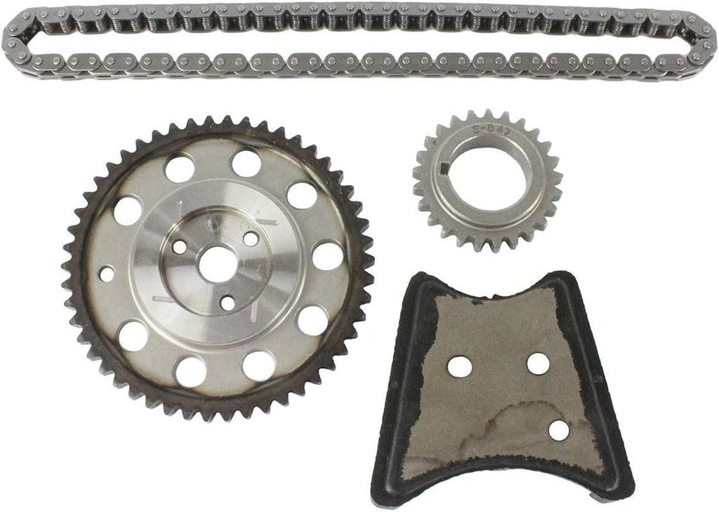 DNJ TK3147A Timing Chain Kit for 2008-2009 / Chevrolet, Pontiac/Equinox, Torrent / 3.4L / OHV / V6 / 12V / 207Cid