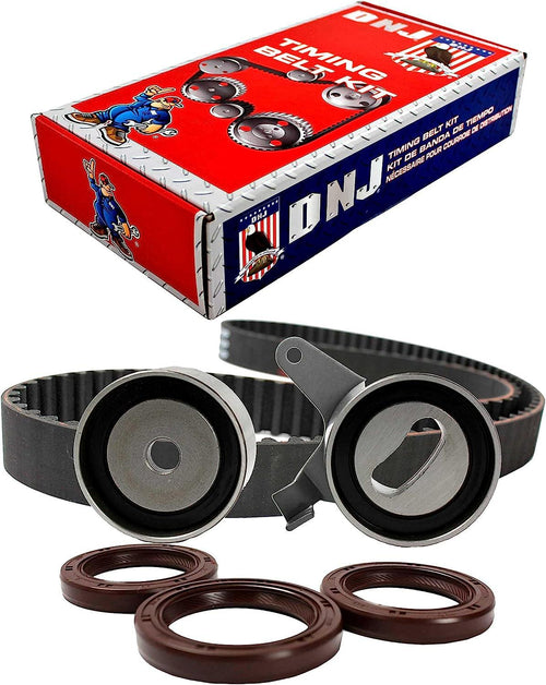 DNJ TBK434 Timing Belt Kit for 1999-2001 / Mazda/Protege / 1.6L / DOHC / L4 / 16V / 1589Cc