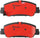 Brembo Front Disc Brake Pad Set for Accord, HR-V (P28077N)