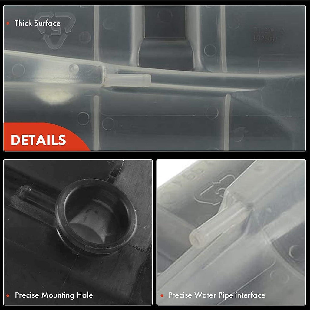 A-Premium Engine Coolant Overflow Recovery Reservoir Tank Compatible with Hyundai Tucson 2005-2009 & Kia Sportage 2005-2010, [Fits for 2.0L 2.7L Only], Replace # 67150333