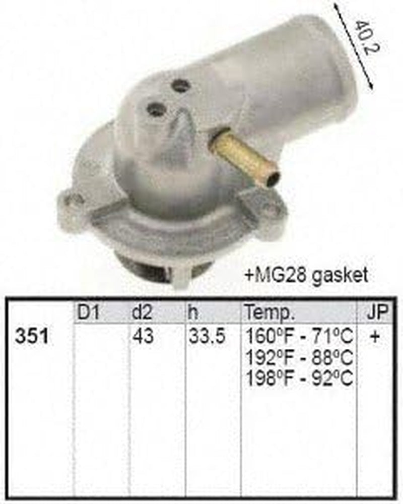 Motorad 351-192 Thermostat