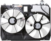 620970 Cooling Fan Assembly Compatible with 2004-2005 Toyota Sienna, Black