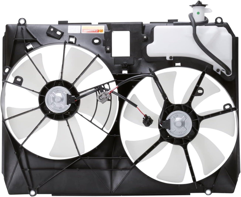 620970 Cooling Fan Assembly Compatible with 2004-2005 Toyota Sienna, Black