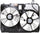 620970 Cooling Fan Assembly Compatible with 2004-2005 Toyota Sienna, Black