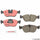 Brembo Front Disc Brake Pad Set for C70, S70, V70, 850 (P86013N)
