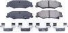 17-732, Z17 Rear Ceramic Brake Pads with Hardware