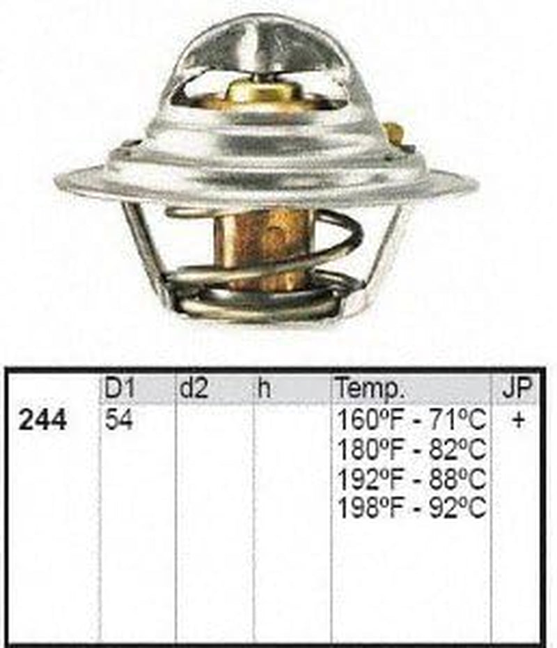 Motorad 244-180 Engine Coolant Thermostat