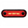 LAMP S/CL MKR 9657 LED RED 12V SAE - greatparts