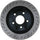 Gold 18A2806 Black Hat Rear Disc Brake Rotor