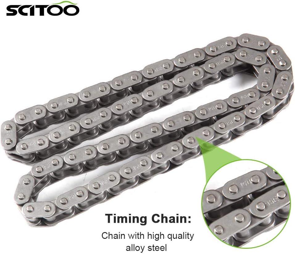 9-3212 Engine Timing Chain Kit Replaces for Chevrolet for GMC Express 1500 Savana 1500 Silverado Sierra 1500 Astro Blazer 2500 Safari Savana 2500 S10 P30 Sonoma 4.3L 1999-2006