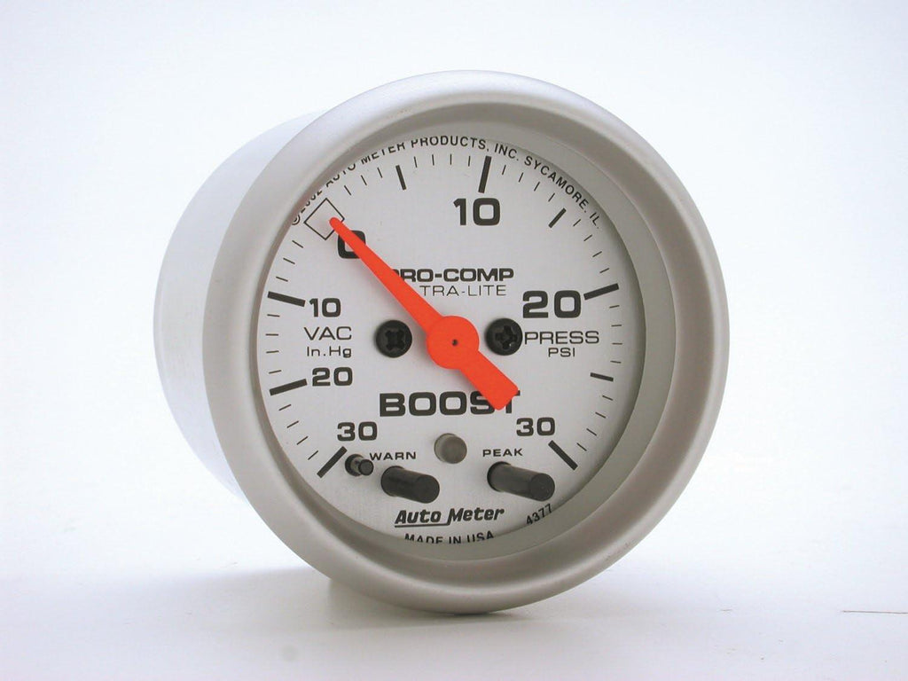 4377 Ultra-Lite Electric Boost/Vacuum Gauge
