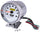 41307 3-3/4 In. Pedestal Mount Tachometer, 0-8,000 Rpm-White Face
