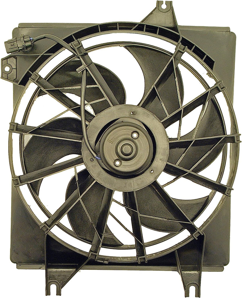 Dorman 620-720 Engine Cooling Fan Assembly Compatible with Select Hyundai Models Black