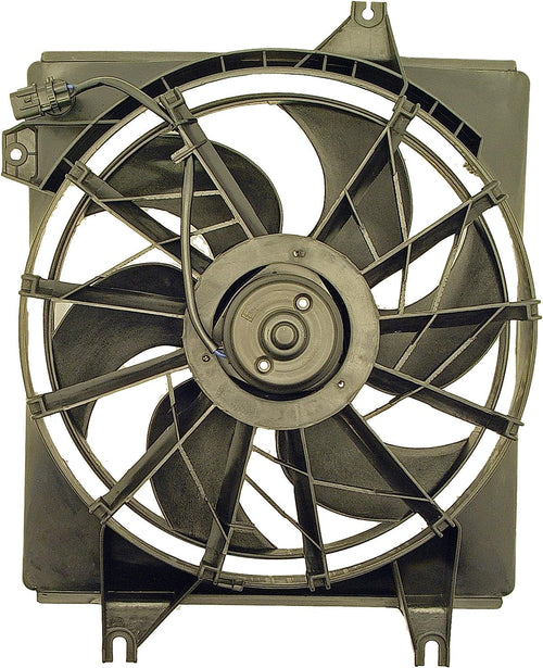 Dorman 620-720 Engine Cooling Fan Assembly Compatible with Select Hyundai Models Black