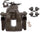Acdelco Gold 18FR12312 Rear Driver Side Disc Brake Caliper Assembly (Friction Ready Non-Coated), Remanufactured