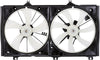 622200 Cooling Fan Assembly Compatible with 2007-2009 Toyota Camry , Black