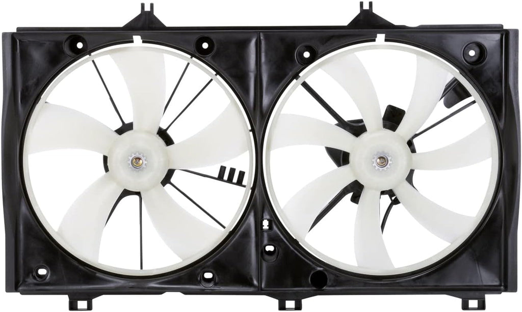 622200 Cooling Fan Assembly Compatible with 2007-2009 Toyota Camry , Black