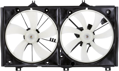 622200 Cooling Fan Assembly Compatible with 2007-2009 Toyota Camry , Black
