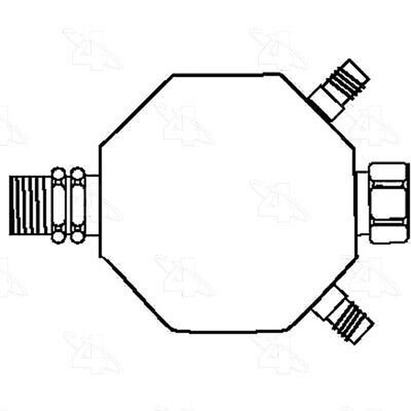 A/C Accumulator for 740, 940, 960, 100, 100 Quattro, 200, 200 Quattro+More 33197