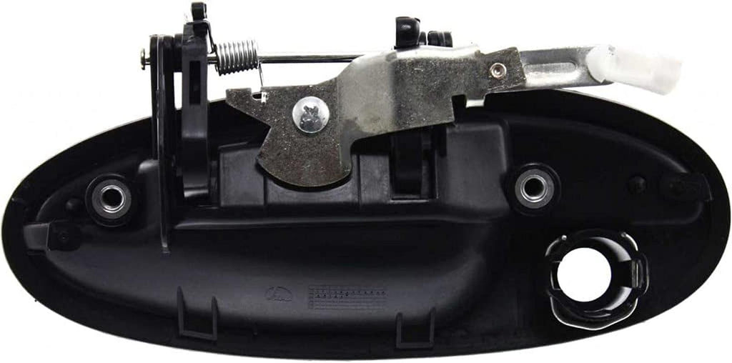 for Buick Park Avenue Exterior Door Handle Front, Passenger Side Smooth Black 1997-2005 | with Key Hole | Trim: Base/Ultra | GM1311170 | 25699150