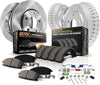 KOE15060DK Autospecialty Front and Rear Replacement Brake Kit-Oe Brake Drums & Ceramic Brake Pads