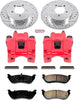 KC3150 Z23 Evolution Sport 1-Click Brake Kit with Powder Coated Calipers (Brake Pads, Drilled/Slotted Rotors)