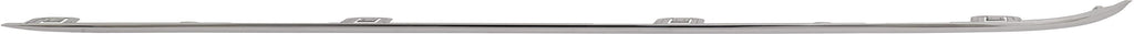 Rear, Driver Side Bumper Trim Compatible with 2017-2022 Honda Ridgeline Chrome Silver, Garnish Partslink - HO1146106
